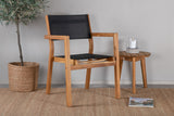 Anemon Tuinstoel - Set van 2 - Naturel Hout - Tuinstoelen - Rebellenclub