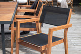 Anemon Tuinstoel - Set van 2 - Naturel Hout - Tuinstoelen - Rebellenclub