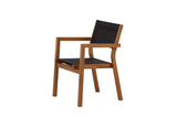 Anemon Tuinstoel - Set van 2 - Naturel Hout - Tuinstoelen - Rebellenclub