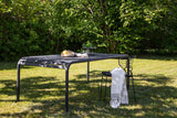 Apollo Tuintafel - 200 x 100 cm - Antraciet - Rechthoekige Tuintafels - Rebellenclub