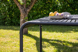 Apollo Tuintafel - 200 x 100 cm - Antraciet - Rechthoekige Tuintafels - Rebellenclub