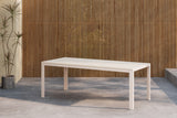 Argento Tuintafel - 205 x 90 cm - Beige - Rechthoekige Tuintafels - Rebellenclub