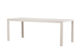 Argento Tuintafel - 205 x 90 cm - Beige - Rechthoekige Tuintafels - Rebellenclub