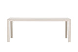 Argento Tuintafel - 205 x 90 cm - Beige - Rechthoekige Tuintafels - Rebellenclub