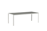 Argento Tuintafel - 205 x 90 cm - Grijs - Rechthoekige Tuintafels - Rebellenclub