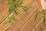 Aspen Tuintafel - 200 x 90cm - Naturel Hout - Rechthoekige Eetkamertafels - Rebellenclub