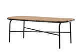 Aspen Tuintafel - 200 x 90cm - Naturel Hout - Rechthoekige Eetkamertafels - Rebellenclub
