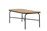Aspen Tuintafel - 200 x 90cm - Naturel Hout - Rechthoekige Eetkamertafels - Rebellenclub