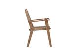 Bern Tuinstoel - Set van 2 - Donker Bruin - Tuinstoelen - Rebellenclub