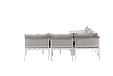 Bora Hoekloungeset - Wit - Loungesets - Rebellenclub