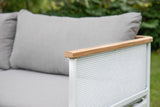 Bora Hoekloungeset - Wit - Loungesets - Rebellenclub