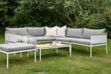 Bora Hoekloungeset - Wit - Loungesets - Rebellenclub