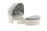Brisko Loungebed - Wit - Ligstoelen - Rebellenclub