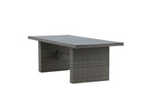 Brisko Tuintafel - 200 x 100cm - Grijs - Rechthoekige Eetkamertafels - Rebellenclub