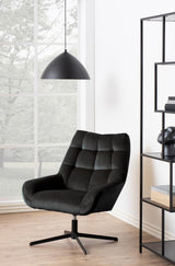Fauteuil Brylle Fluweel - Bruingrijs - Fauteuils - Rebellenclub