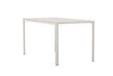Cappero Tuintafel - 140 x 80 cm - Beige - Rechthoekige Tuintafels - Rebellenclub