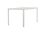 Cappero Tuintafel - 140 x 80 cm - Beige - Rechthoekige Tuintafels - Rebellenclub