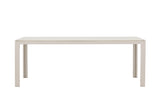 Cappero Tuintafel - 205 x 90 cm - Beige - Rechthoekige Tuintafels - Rebellenclub