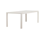 Cappero Tuintafel - 205 x 90 cm - Beige - Rechthoekige Tuintafels - Rebellenclub