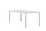 Cappero Tuintafel - 205 x 90 cm - Beige - Rechthoekige Tuintafels - Rebellenclub