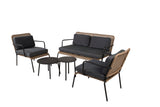 Clove Loungeset - Naturel Rattan - Loungesets - Rebellenclub