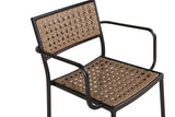 Clove Tuintoel - Set van 4 - Naturel Rattan - Tuinstoelen - Rebellenclub