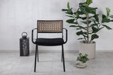 Clove Tuintoel - Set van 4 - Naturel Rattan - Tuinstoelen - Rebellenclub