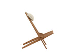 Cream Tuin Loungestoel - Naturel Hout - Loungestoelen - Rebellenclub
