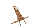 Cream Tuin Loungestoel - Naturel Hout - Loungestoelen - Rebellenclub