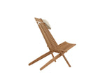 Cream Tuin Loungestoel - Naturel Hout - Loungestoelen - Rebellenclub