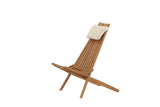 Cream Tuin Loungestoel - Naturel Hout - Loungestoelen - Rebellenclub