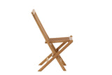 Crema Tuinstoel - Set van 2 - Naturel Hout - Tuinstoelen - Rebellenclub