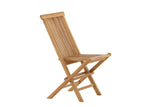 Crema Tuinstoel - Set van 2 - Naturel Hout - Tuinstoelen - Rebellenclub