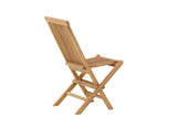 Crema Tuinstoel - Set van 2 - Naturel Hout - Tuinstoelen - Rebellenclub
