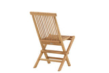 Crema Tuinstoel - Set van 2 - Naturel Hout - Tuinstoelen - Rebellenclub