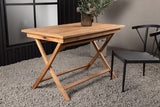 Crema Tuintafel - 120 x 70 cm - Naturel Hout - Rechthoekige Tuintafels - Rebellenclub