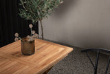 Crema Tuintafel - 120 x 70 cm - Naturel Hout - Rechthoekige Tuintafels - Rebellenclub