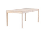 Crema Tuintafel - 180 x 90 cm - Whitewash - Rechthoekige Tuintafels - Rebellenclub