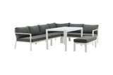 Dalia Hoekloungeset - Wit - Loungesets - Rebellenclub