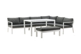 Dalia Hoekloungeset - Wit - Loungesets - Rebellenclub