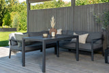 Dalia Hoekloungeset - Zwart - Loungesets - Rebellenclub
