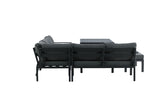 Dalia Hoekloungeset - Zwart - Loungesets - Rebellenclub