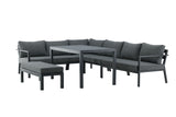Dalia Hoekloungeset - Zwart - Loungesets - Rebellenclub