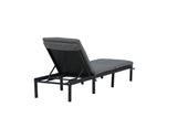 Dayli Tuin Ligbed - Zwart - Ligstoelen - Rebellenclub