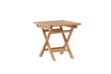 Eden Buiten Bijzettafel - 50 x 50cm - Naturel Hout - Bijzettafels - Rebellenclub