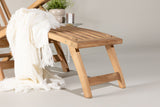 Eden Tuin Ligbed - Naturel Hout - Ligstoelen - Rebellenclub