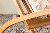 Eden Tuin Loungestoel - Naturel Hout - Loungestoelen - Rebellenclub