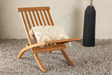 Eden Tuin Loungestoel - Naturel Hout - Loungestoelen - Rebellenclub