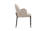Elno Eetkamerstoel - Set van 2 - Beige - Eetkamerstoelen - Rebellenclub