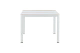 Ferna Tuintafel - 150 x 90cm - Wit - Rechthoekige Eetkamertafels - Rebellenclub